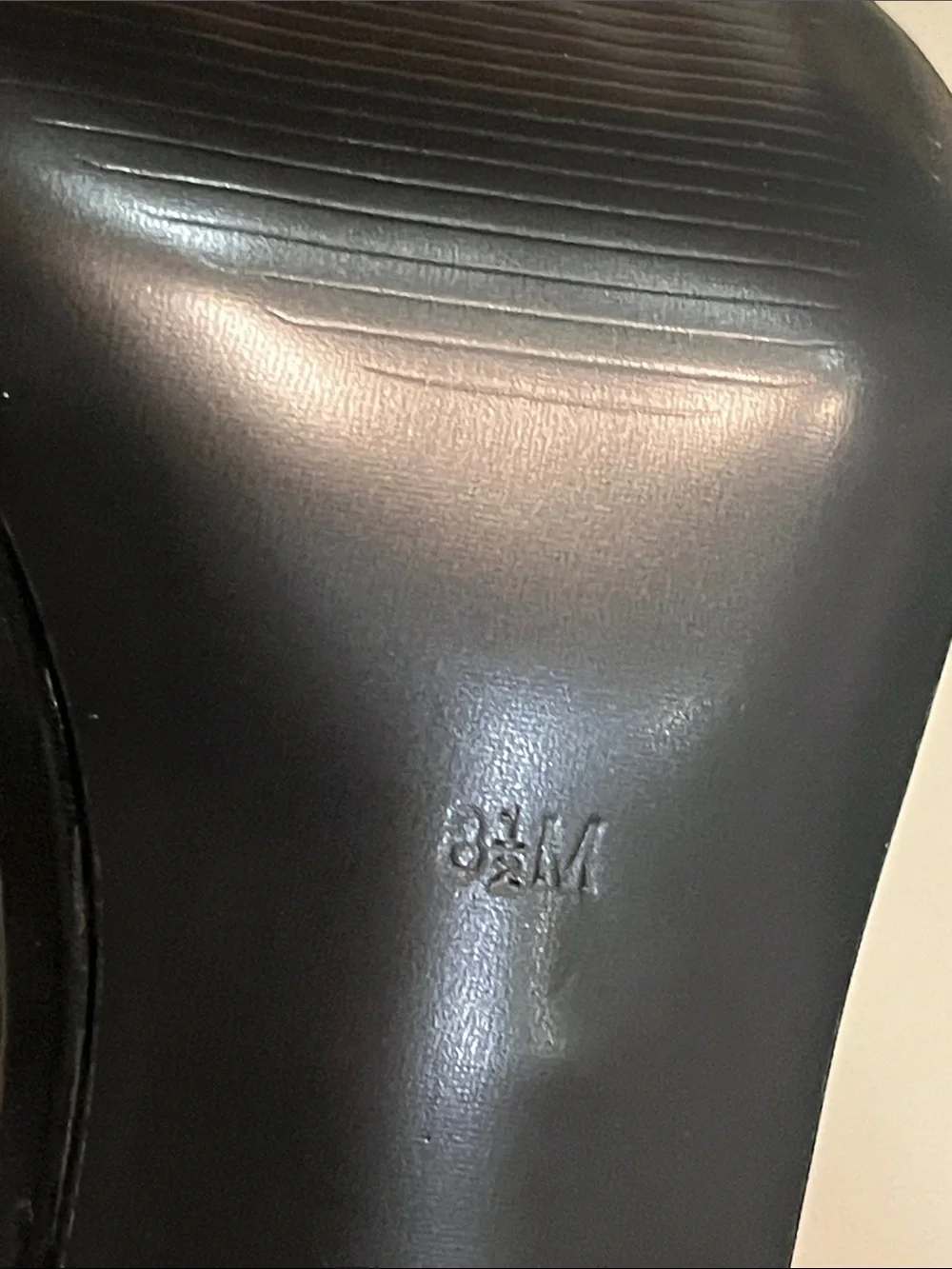 Guess by Marciano Glossy Black Leather Strappy Stiletto Sandals 8.5